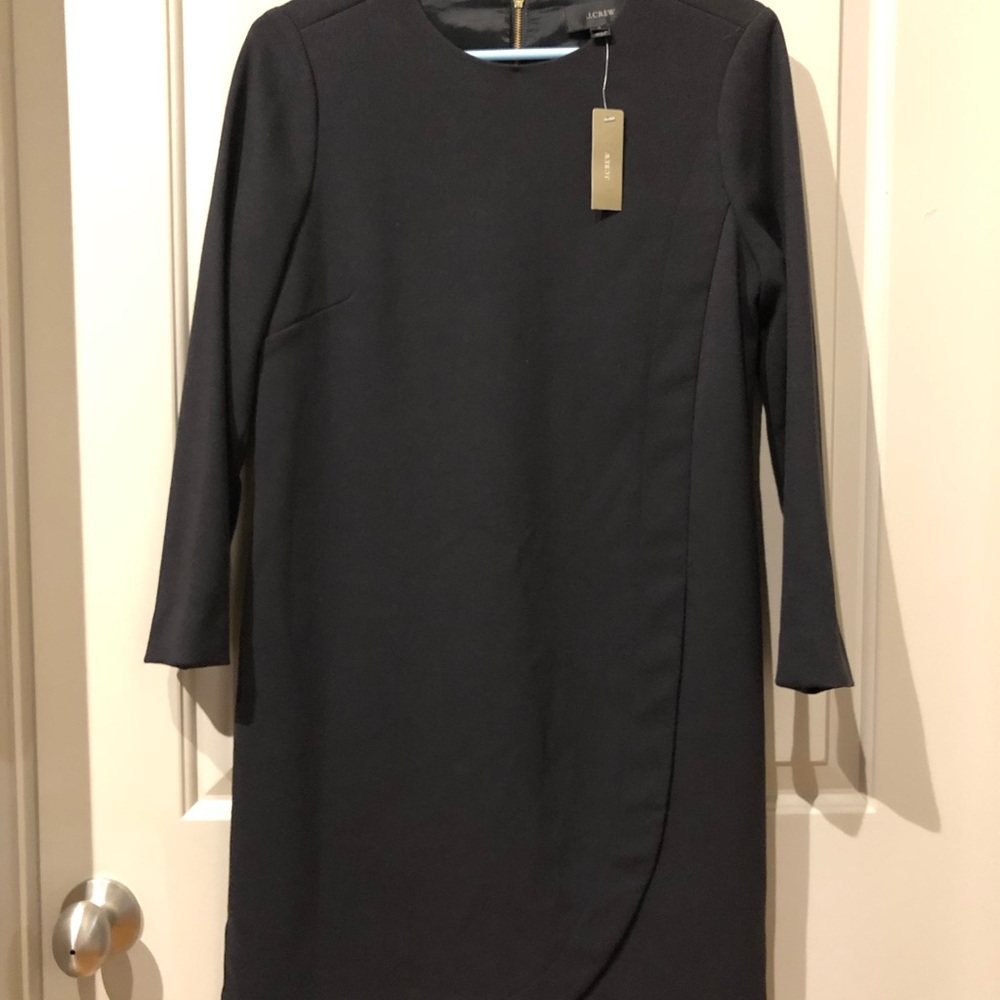 J Crew black dress, size 4